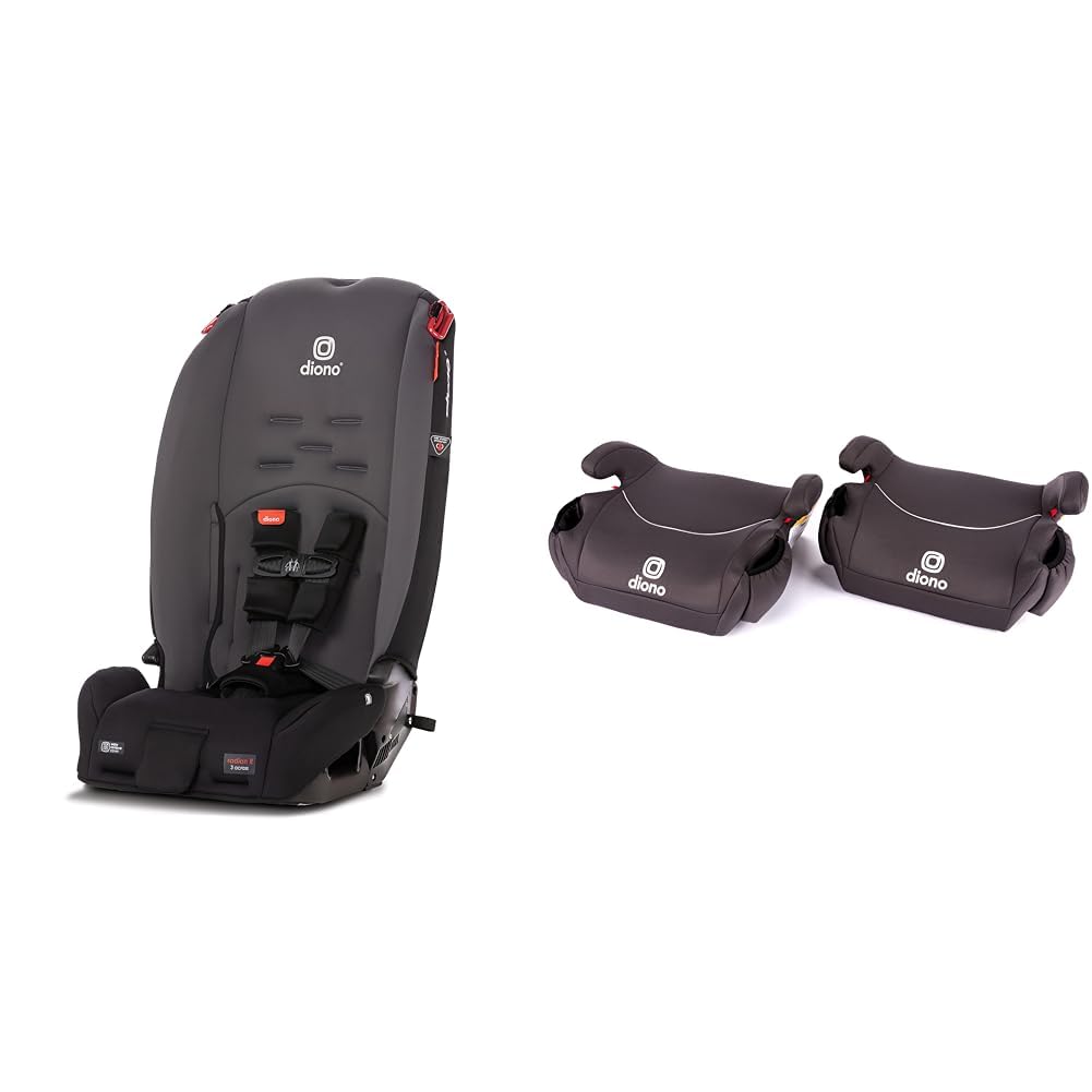 Convertible Car Seat and 2 Pack Backless Booster Seats O708786