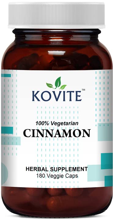 Organic Cinnamon 1000 mg 180 Vegetable Capsules Q28855