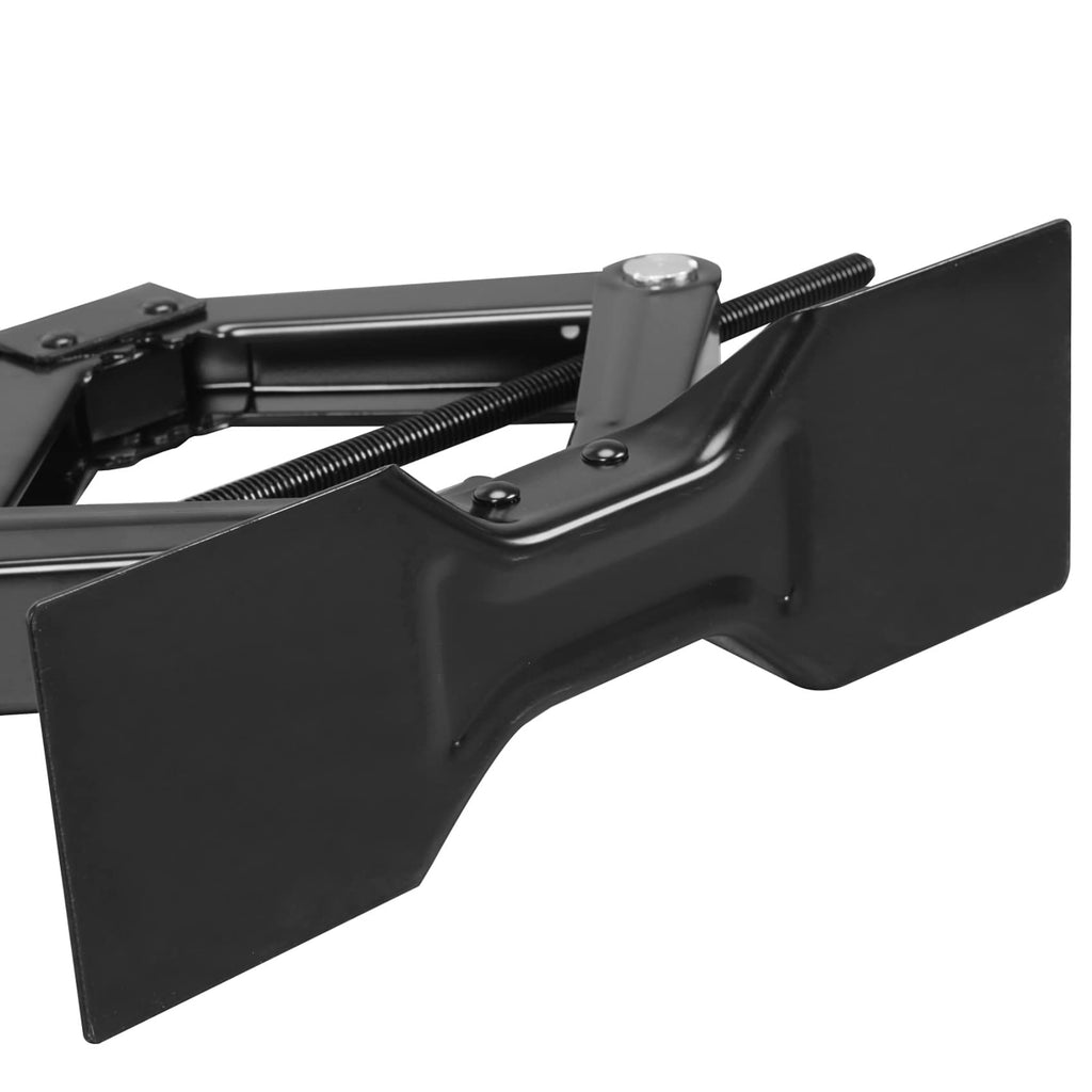 Steel Scissor Lift Jack Car Kit, 1.5 Ton Capacity, Black K484797
