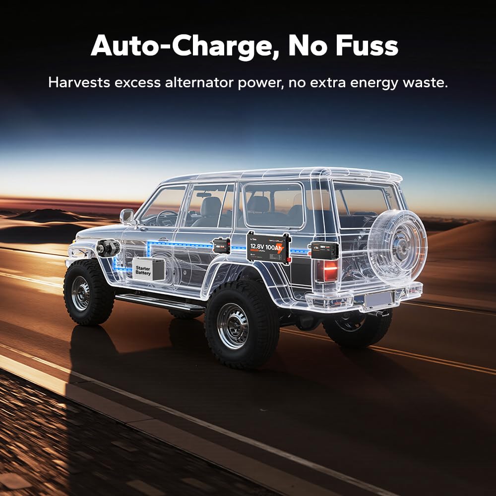 12V 100Ah Self-Heating LiFePO4 Battery P14965