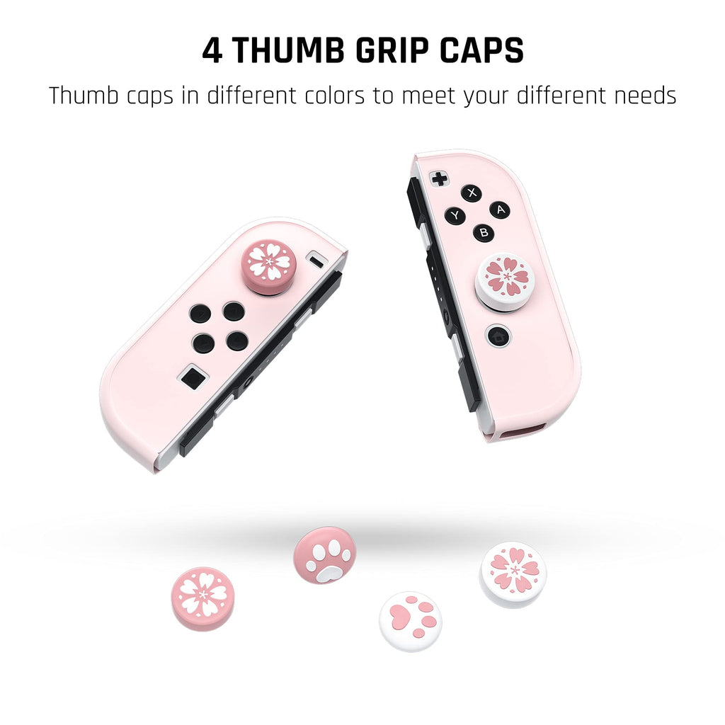 Pink Protective Hard Cover for Nintendo Switch OLED I46575