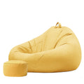 Yellow Washable Bean Bag Chair Cover O77234