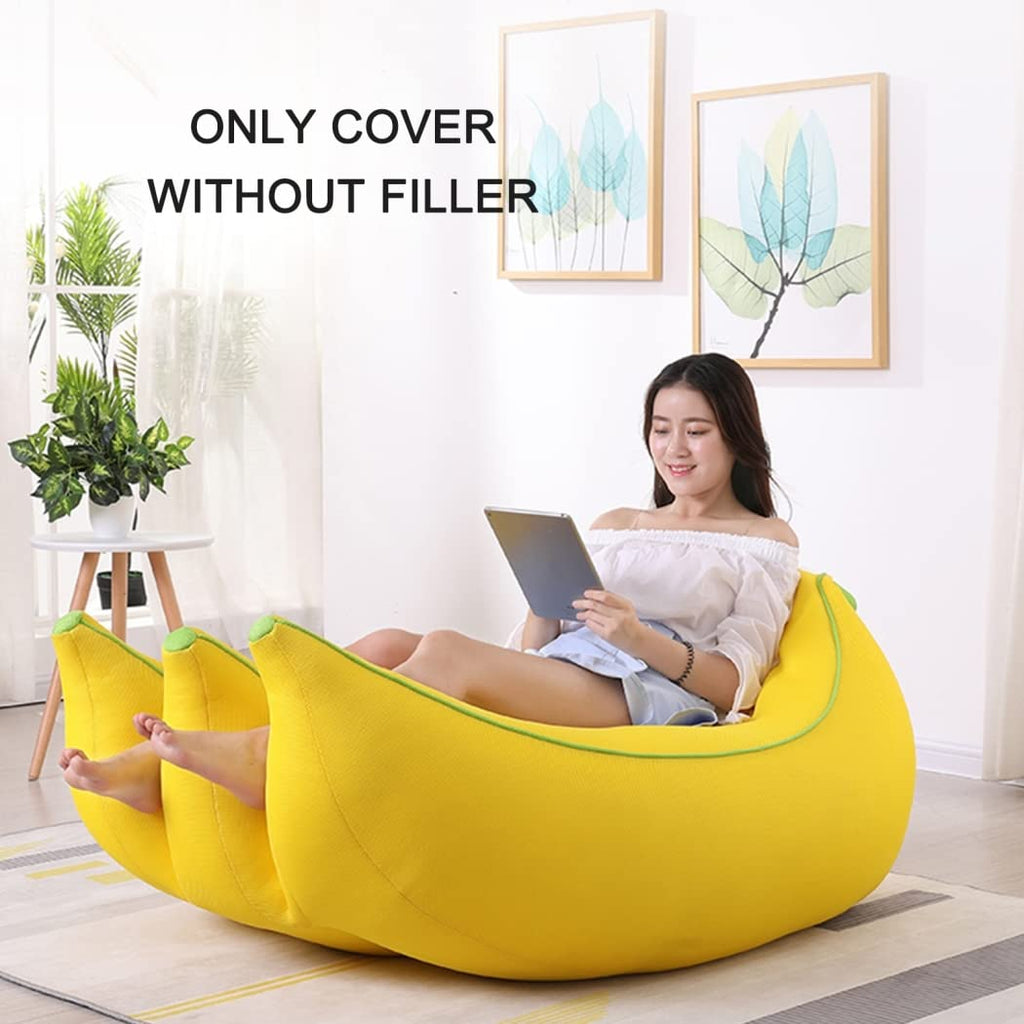 Lazy Sofa Bean Bag Cover 110 * 70 * 70cm V661901