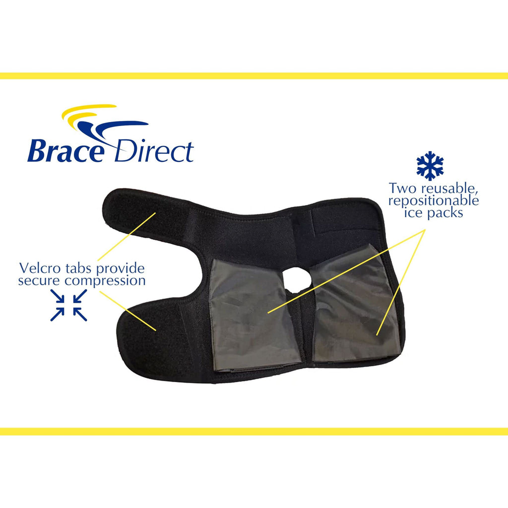 Short Air Walker Boot + Ankle & Foot Ice Wrap R479