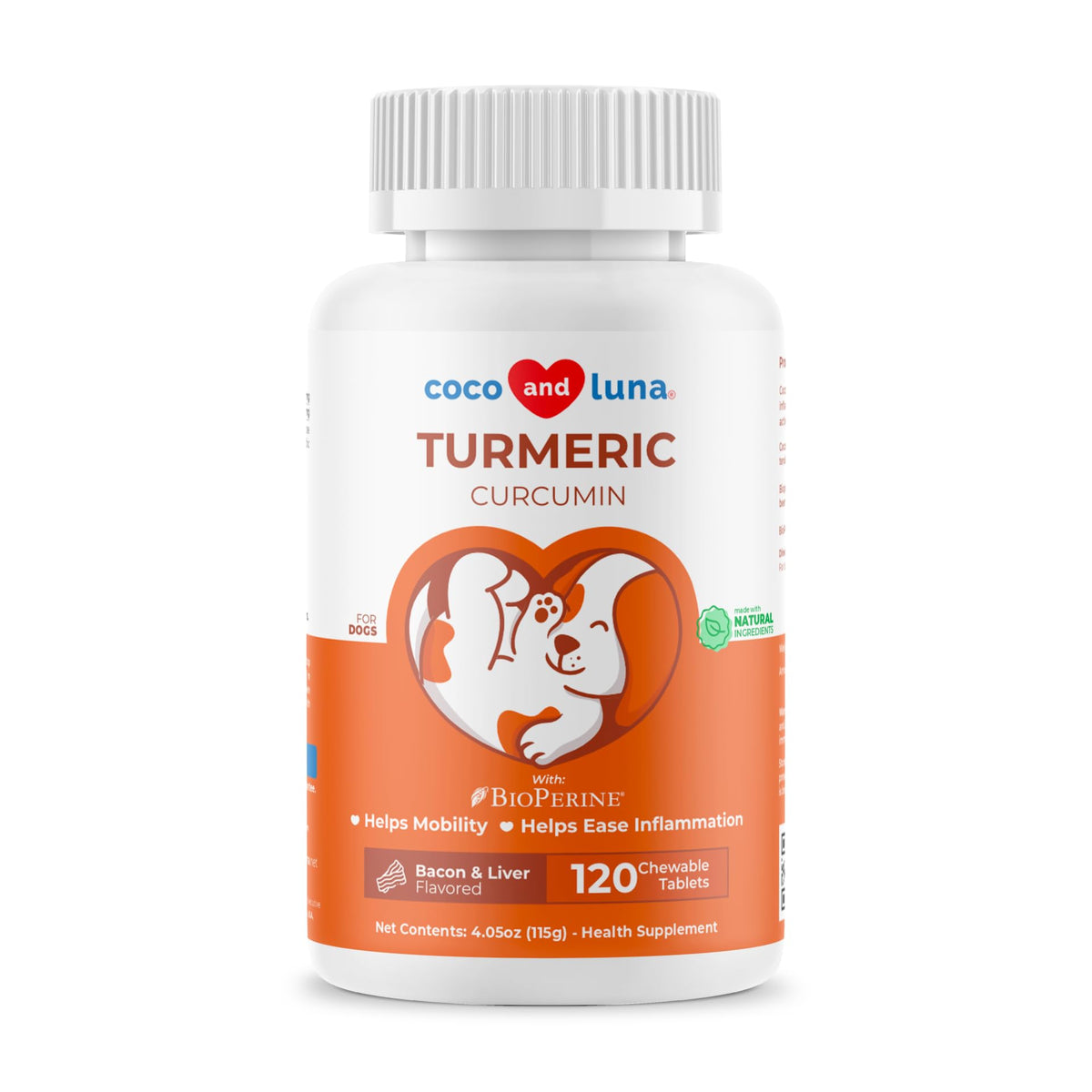 Turmeric for Dogs 120 ct N9054