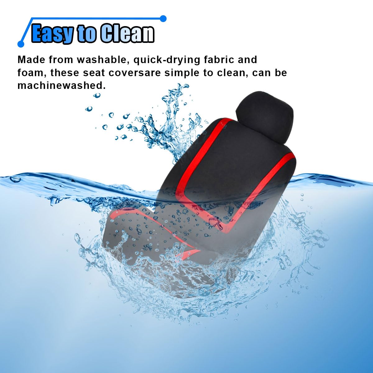 2 Pack Breathable Car Seat Covers N83987