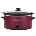 7 Quart Oval Manual Slow Cooker with 3 Cooking Settings A8236