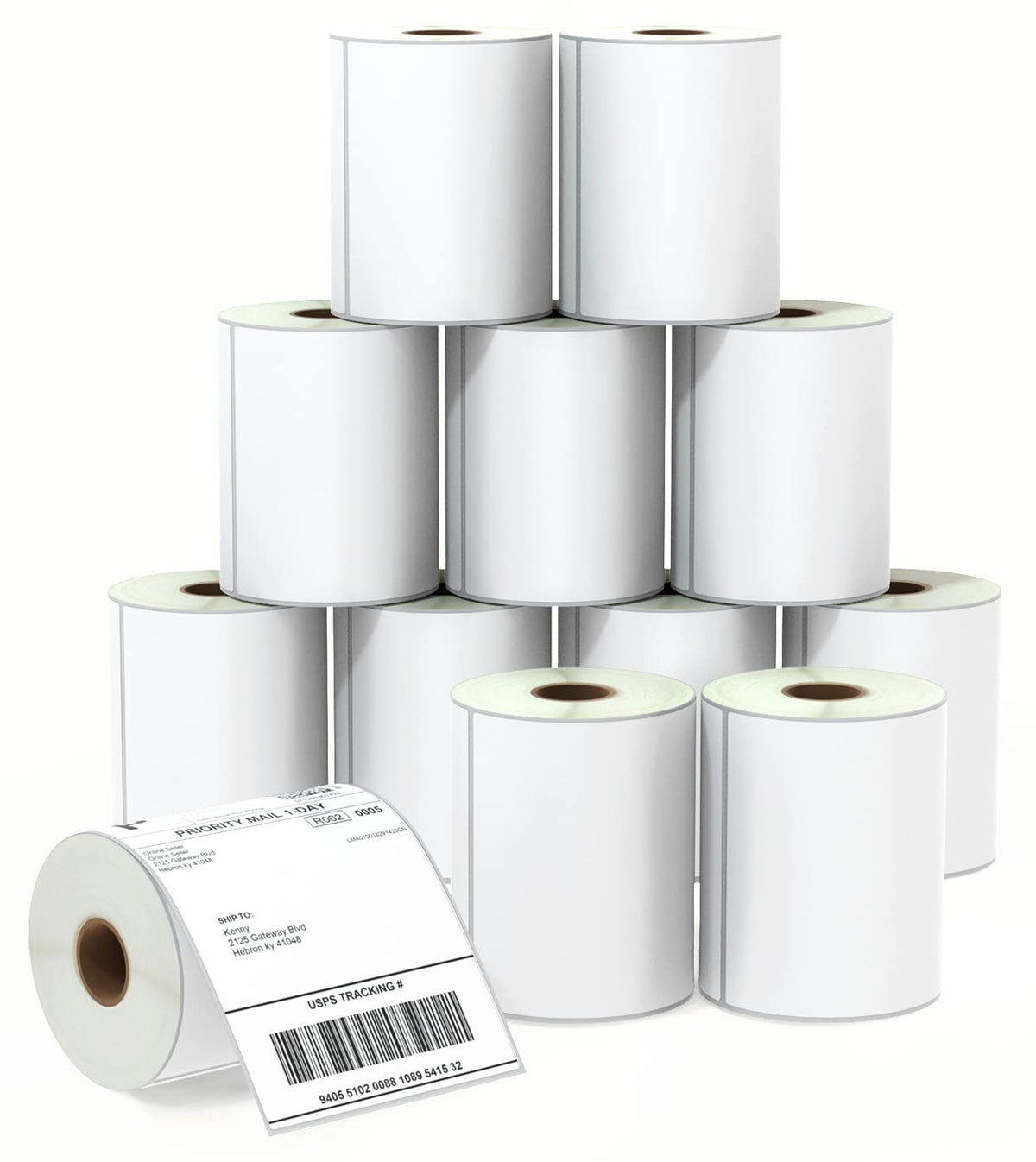 4" x 6" Shipping Thermal Label, 12 Roll/3000 Labels Y315