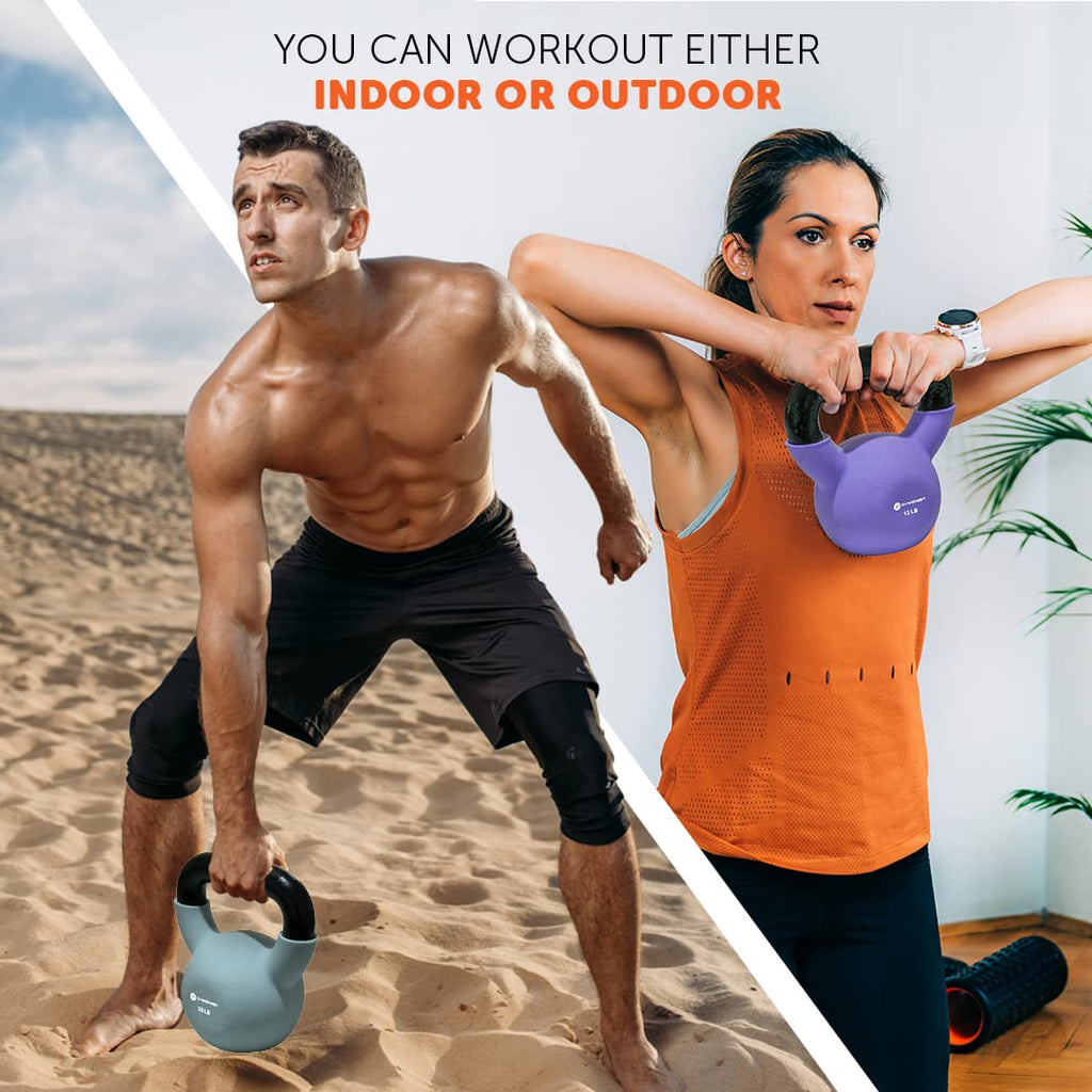 Iron Kettlebell with Neoprene Coating Y70571