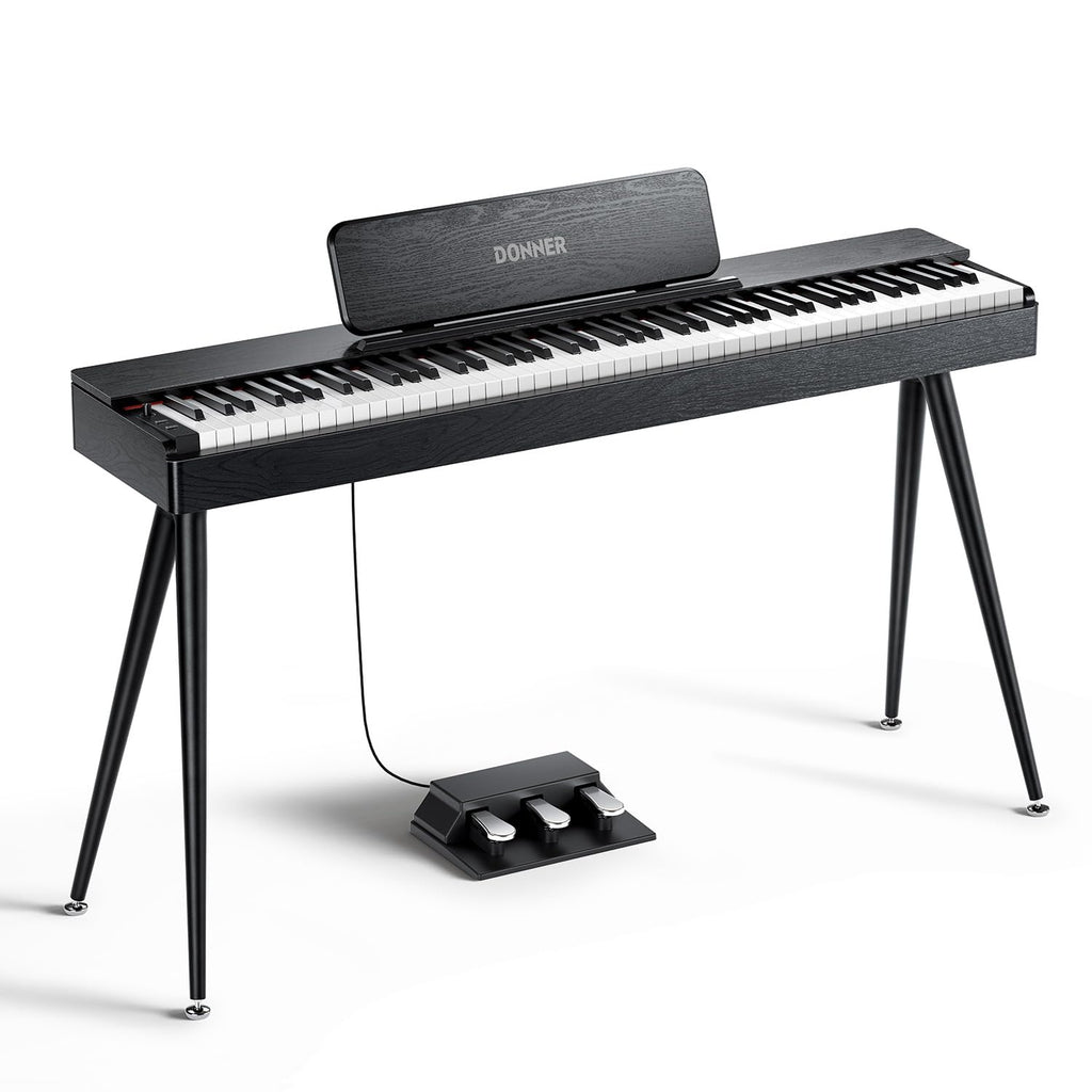 88 Key Weighted Digital Piano with Bluetooth and Three Pedal A316694