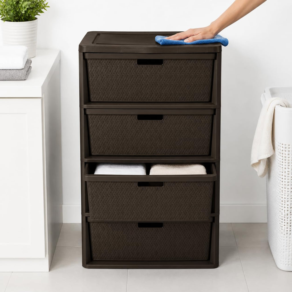 4 Drawer Plastic Storage Organizer Y12581