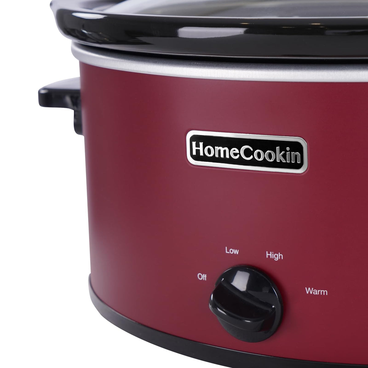 7 Quart Oval Manual Slow Cooker with 3 Cooking Settings A8236