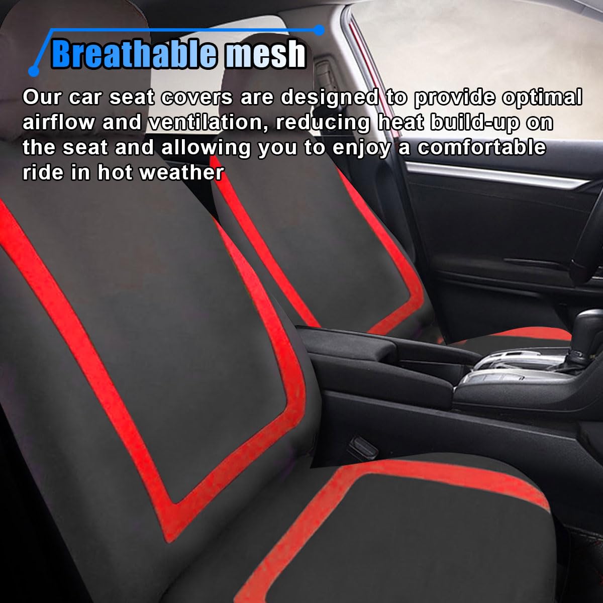 2 Pack Breathable Car Seat Covers N83987