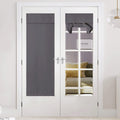 Grey Blackout Thermal Insulated Curtain R701683