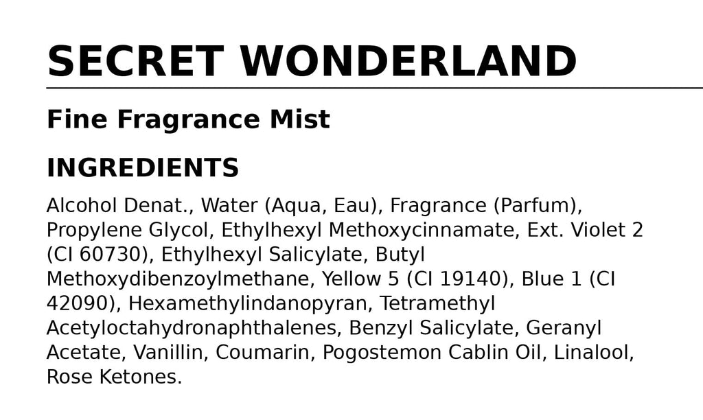 Fine Fragrance Mist 8 oz J67784
