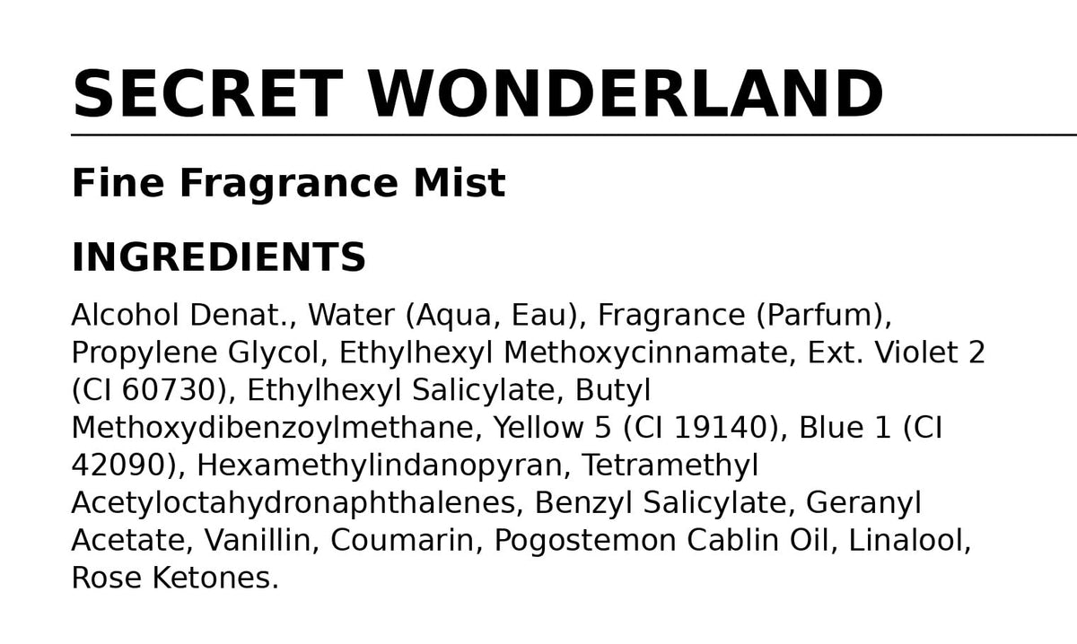 Fine Fragrance Mist 8 oz J67784