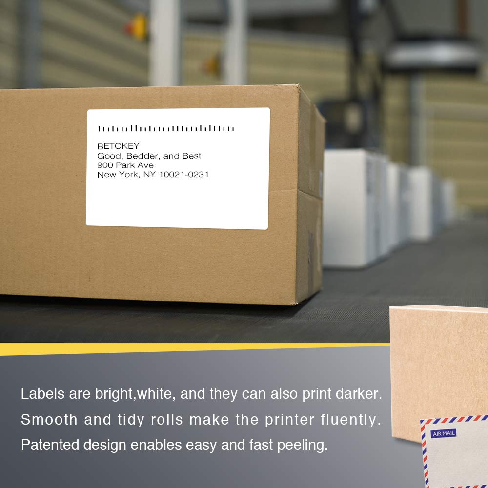 4" x 6" Shipping Thermal Label, 12 Roll/3000 Labels Y315
