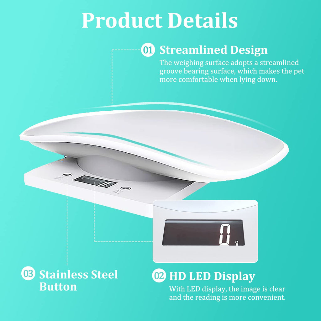 Digital Mini Pet Scale with Tray P57990