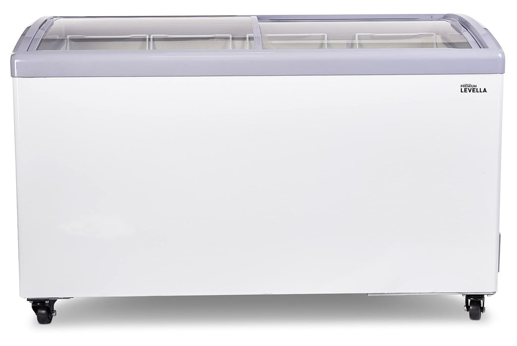 7.4 cu ft Chest Freezer with Curved Glass Top in White N687952