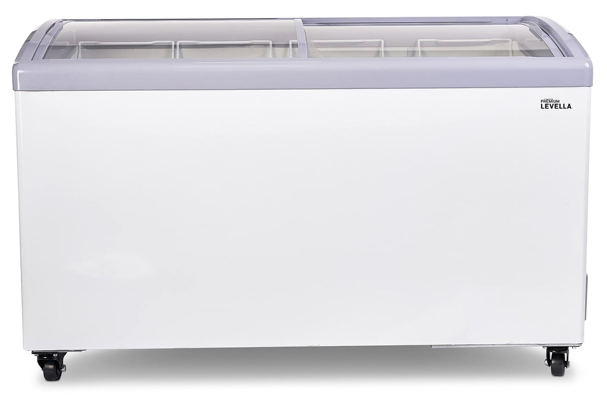 7.4 cu ft Chest Freezer with Curved Glass Top in White N687952