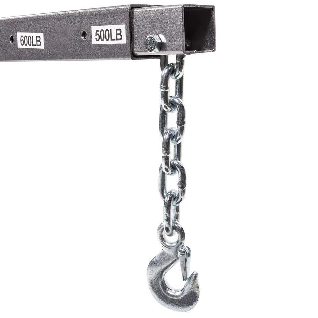 1/2 Ton Capacity Pickup Truck Hoist Lift Jib Crane Telescopic Boom D755637