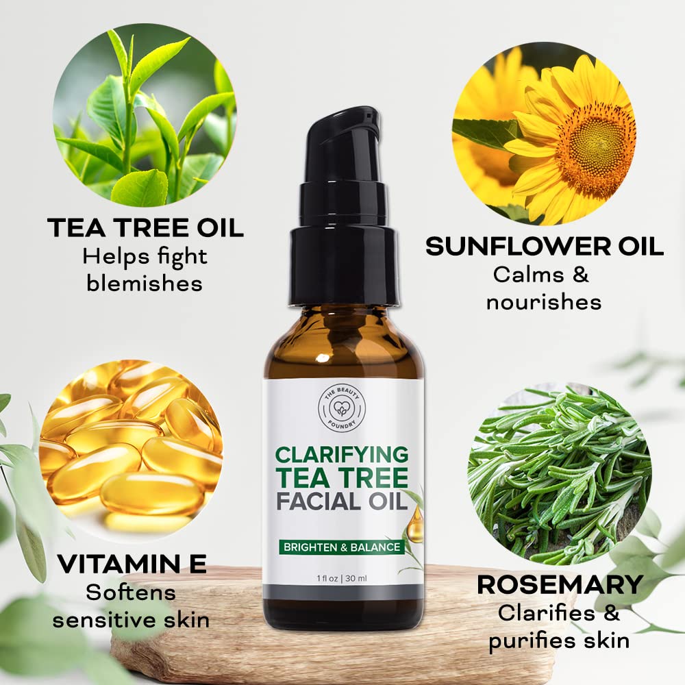 Tea Tree Oil for Face and Acne 1oz/30ml Z665662