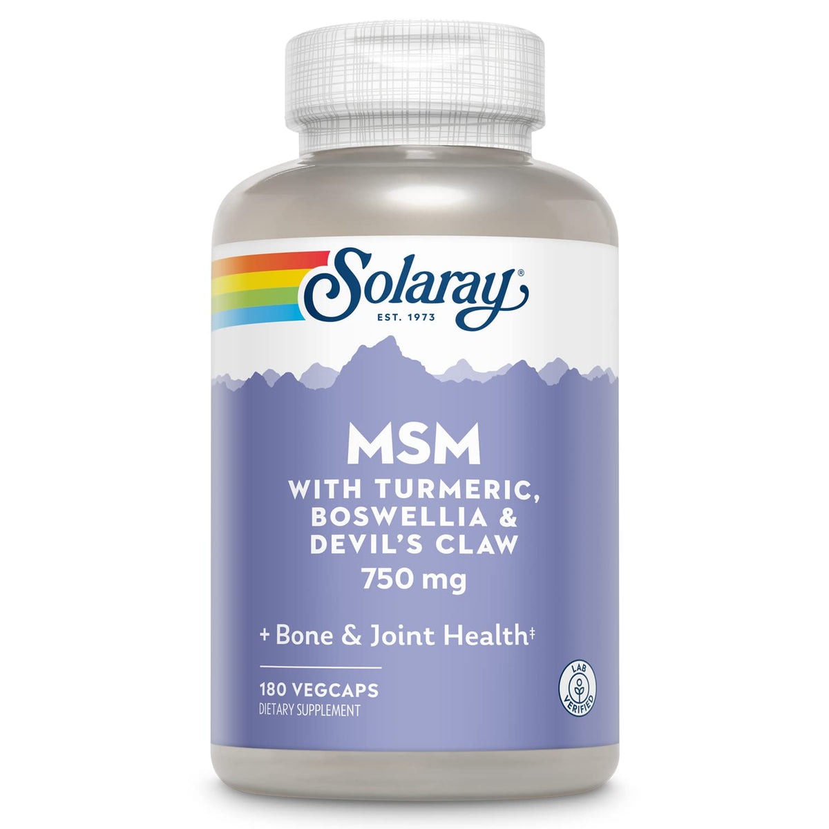 MSM 750 mg, 180 Capsules K187262