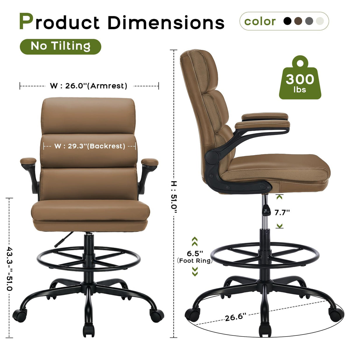 Tall Drafting Chair O876065