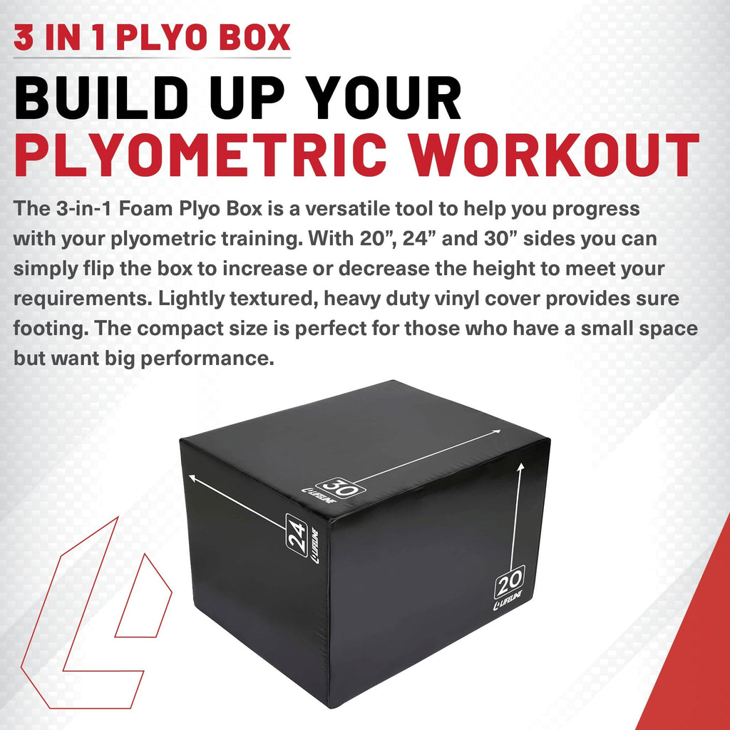 3-in-1 Foam Plyo Box N168