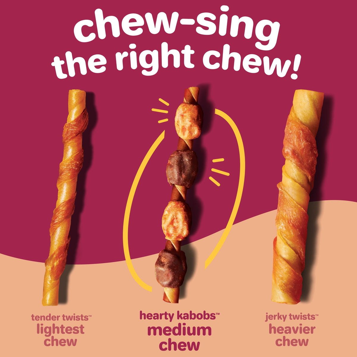 Rawhide-Free Dog Treats 18 Count J746491