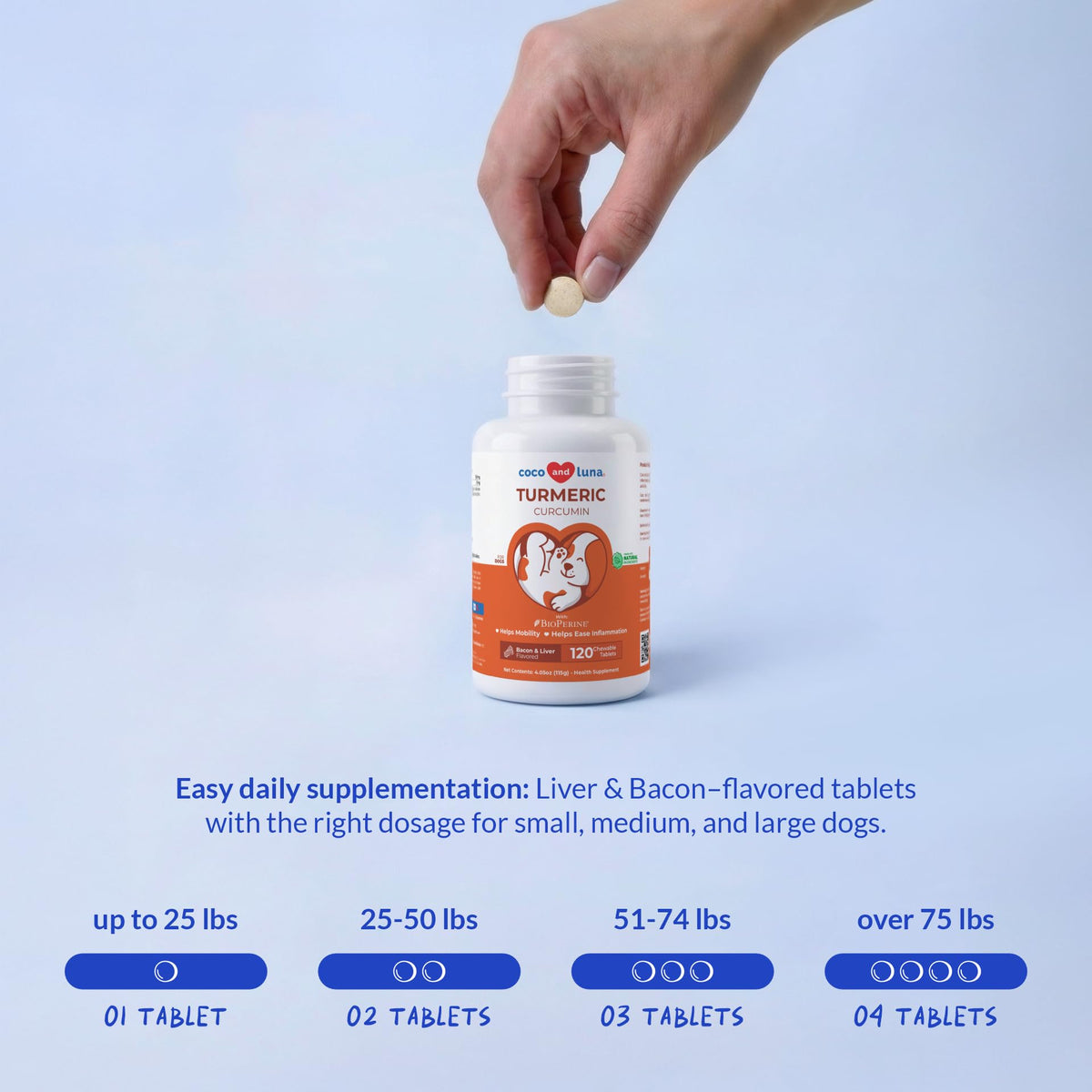 Turmeric for Dogs 120 ct N9054