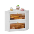 Bamboo Bread Box with Transparent Door W6329