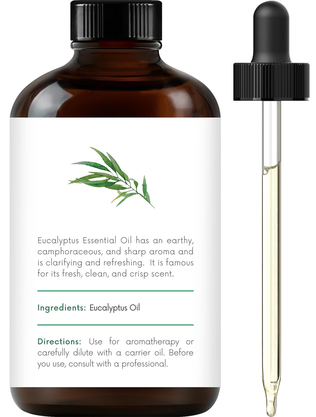 Sweet Orange Eucalyptus and Lavender Essential Oil 4 Fl. Oz B8290