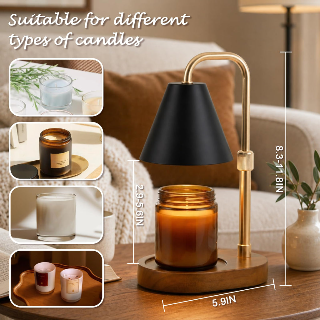 Candle Warmer Lamp Timer Height Adjustable G38127