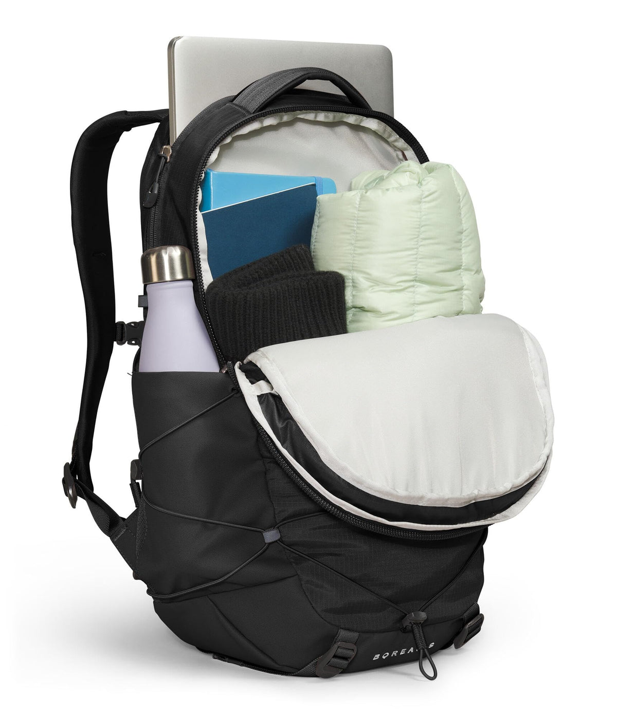 Black White Backpack D313426