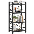 4 Tier Metal Wood Bookshelf I9366