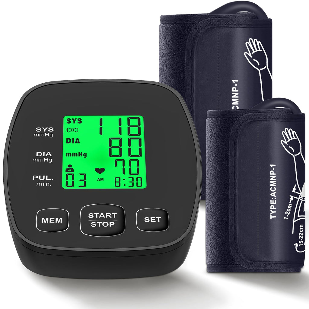 Blood Pressure Monitor with 2 Size Cuffs J355