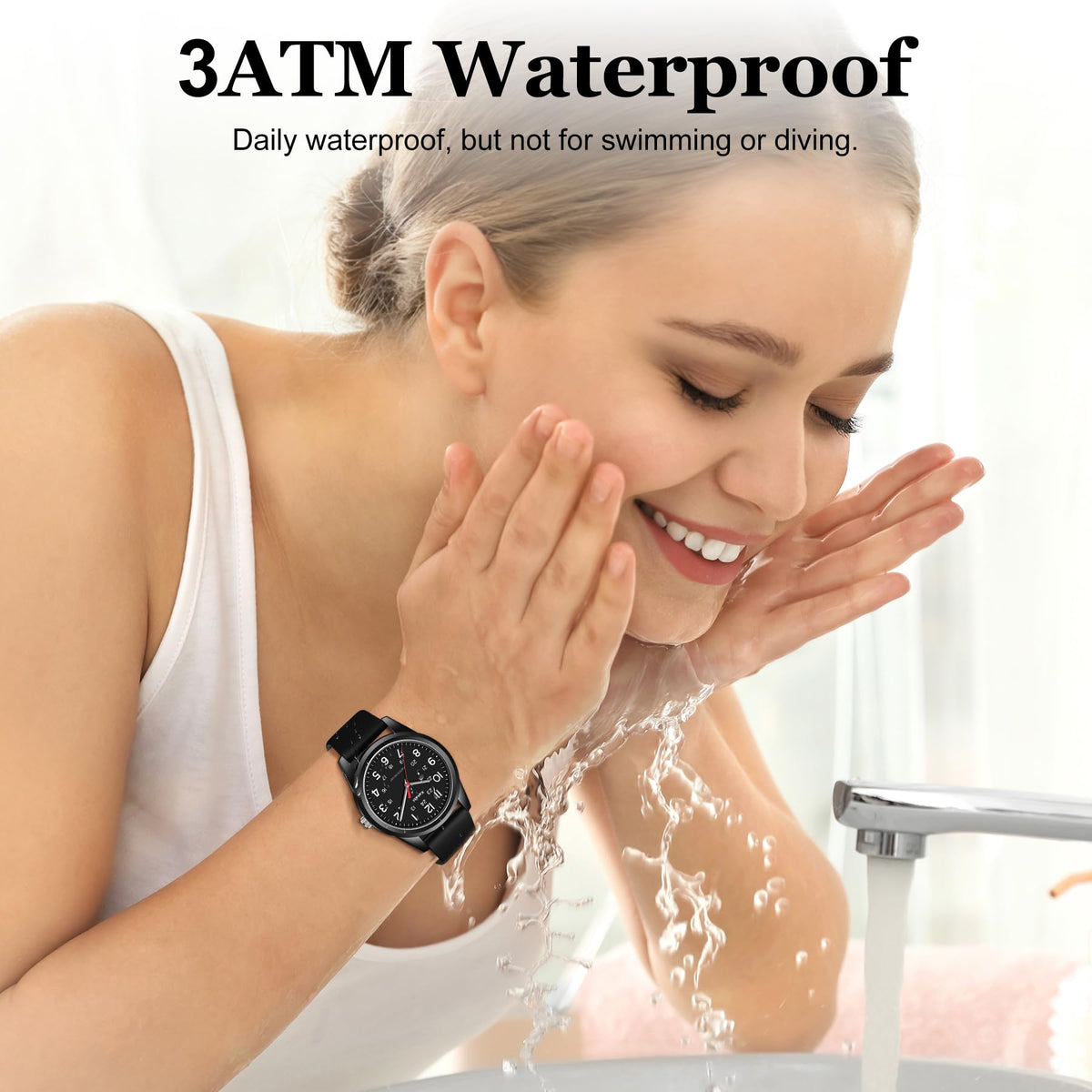 Mens Womens Quartz Silicone Strap Military Wristwatch W6621