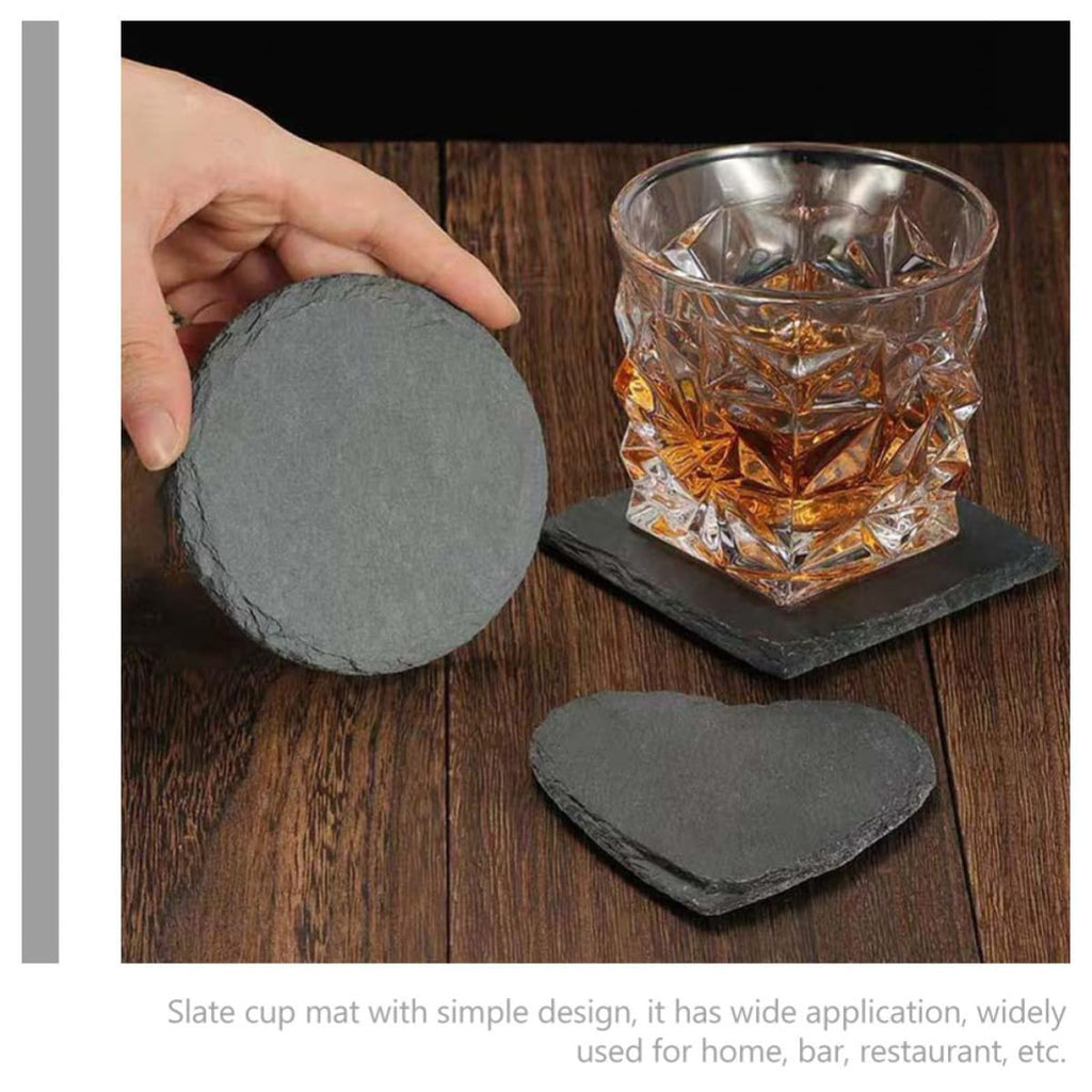 Natural Stone Drink Coasters Set X89132