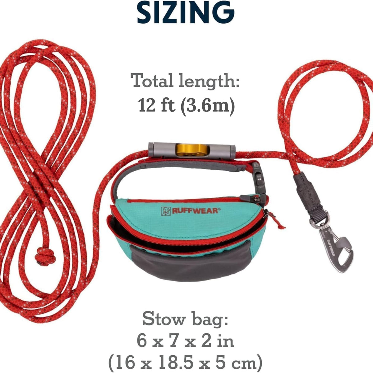 Adjustable 12 ft Rope Dog Leash J27302