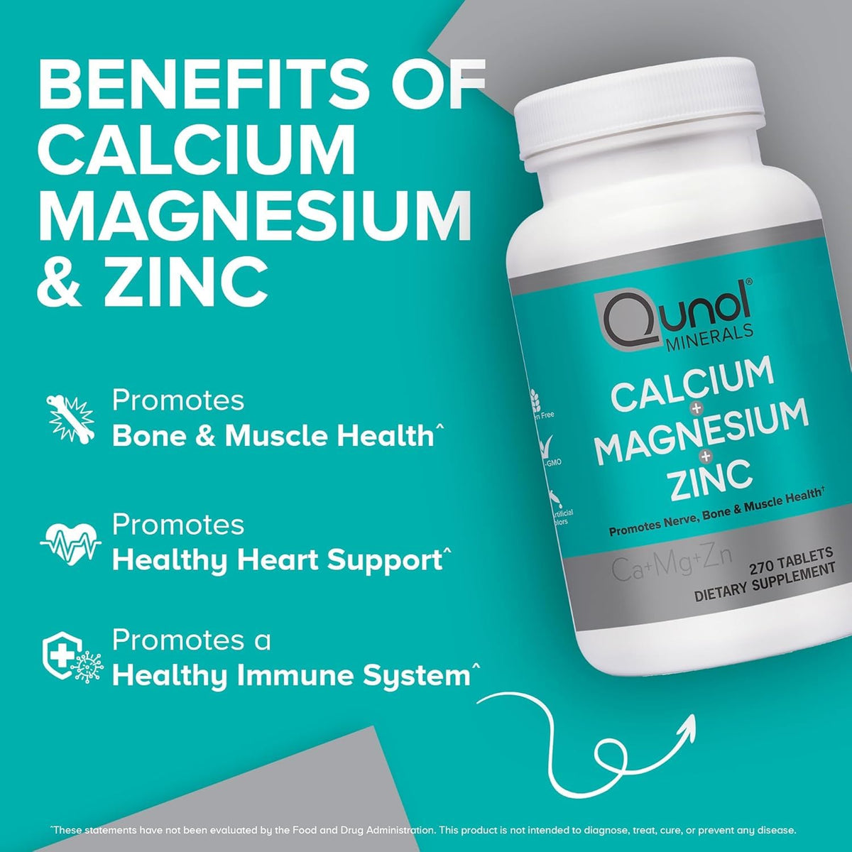 Calcium Magnesium Zinc Tablet 270ct D428004