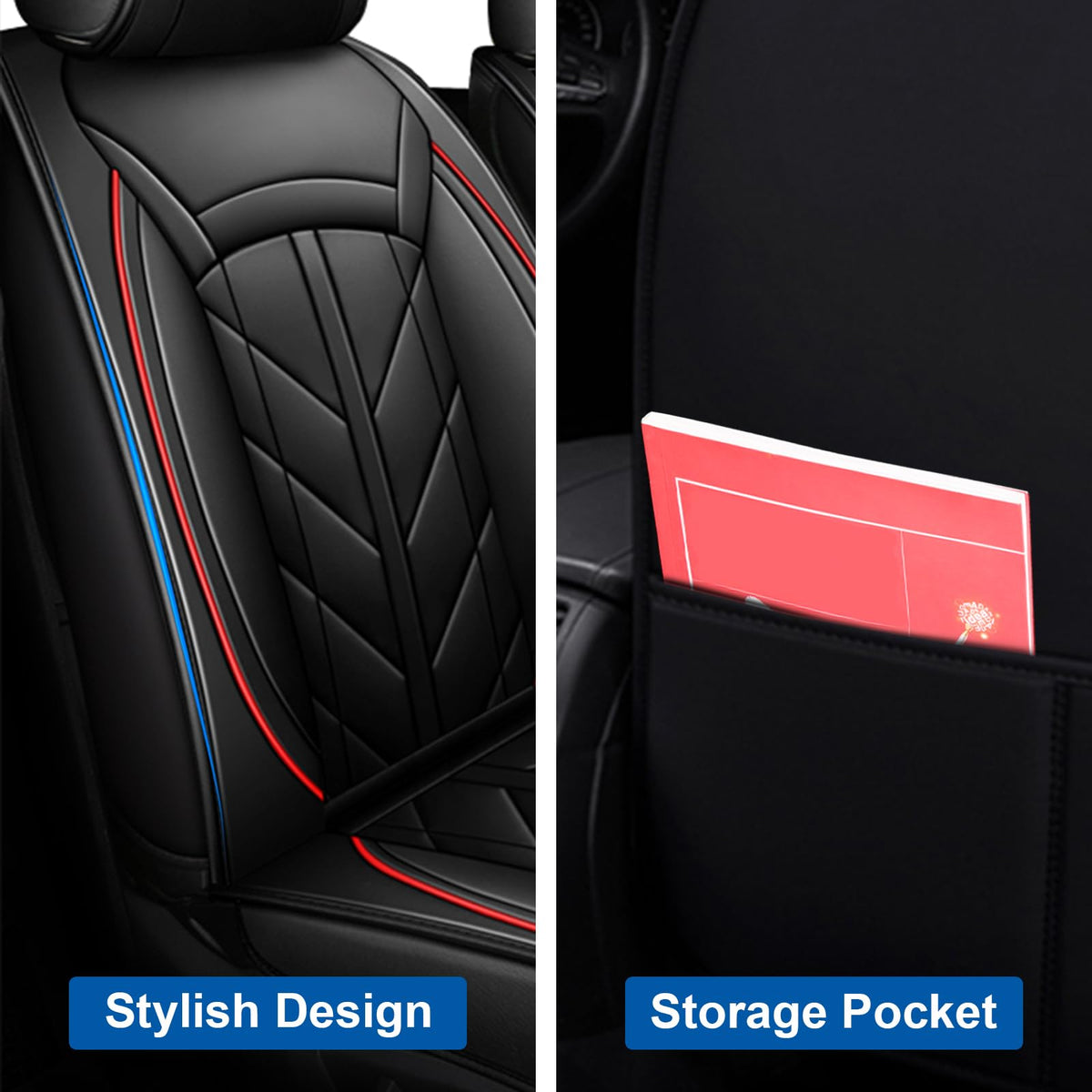 Waterproof Car Seat Covers Set of 5 H247394