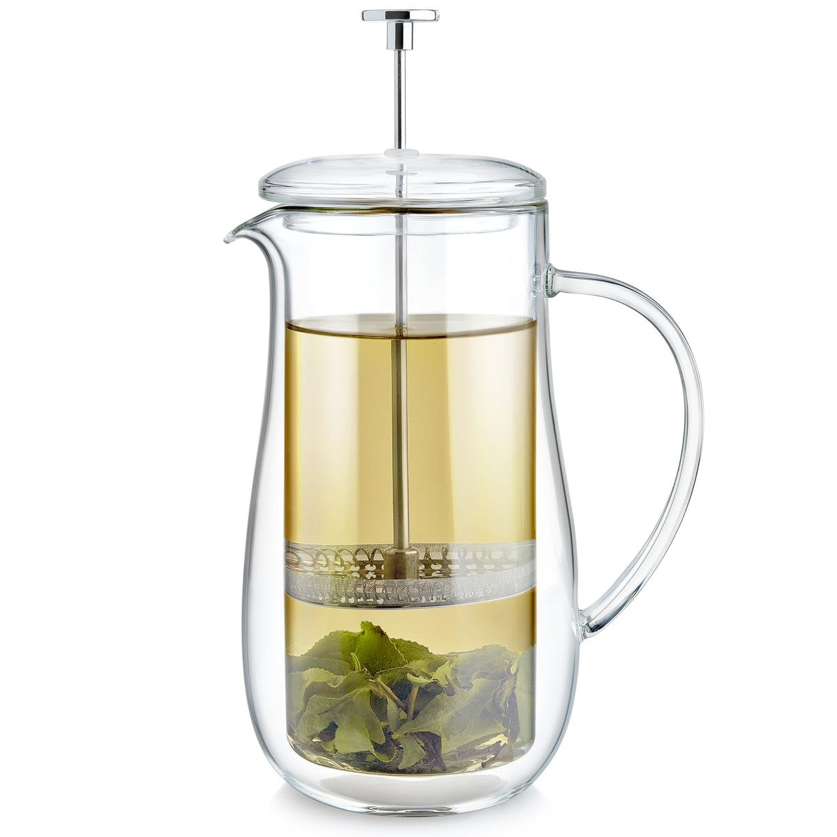 Double-Walled Glass French Press 34 oz D380