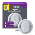Smoke and Carbon Monoxide Detector, Hardwired with 10-Year Battery Backup W213
