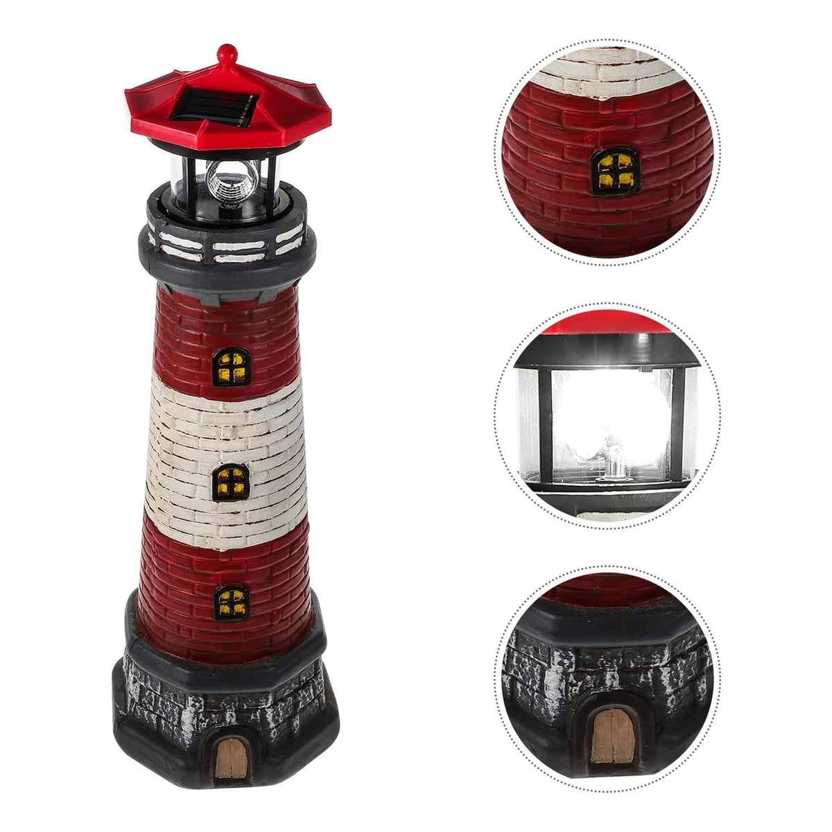 Solar Powered Lighthouse Z4813
