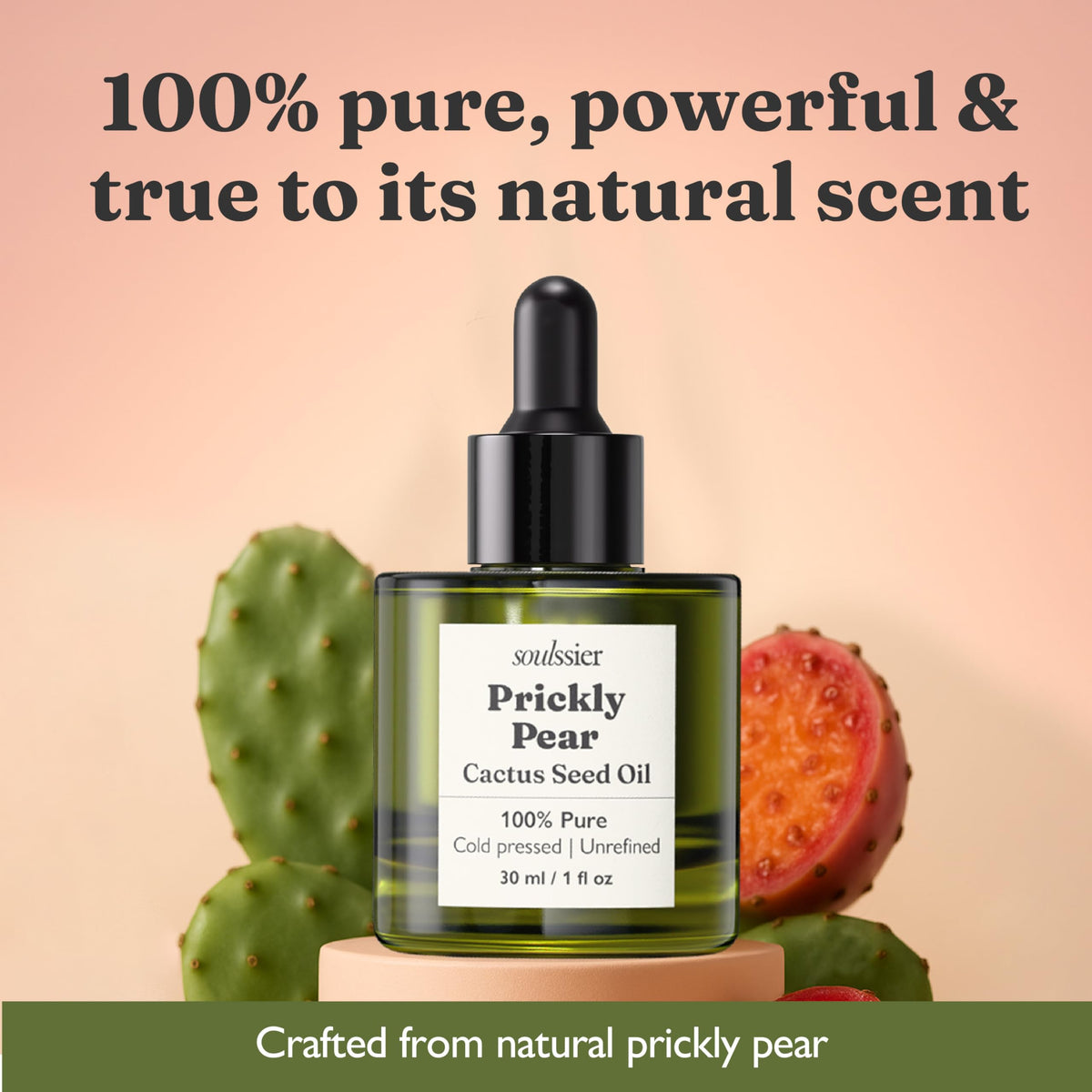 Cold-Pressed Prickly Pear Seed Oil 1 oz T17655