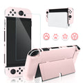 Pink Protective Hard Cover for Nintendo Switch OLED I46575