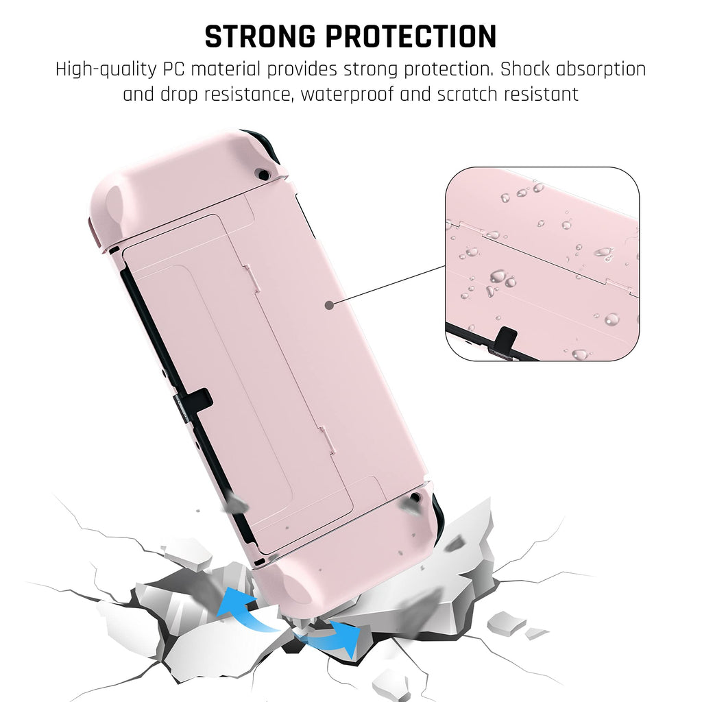 Pink Protective Hard Cover for Nintendo Switch OLED I46575