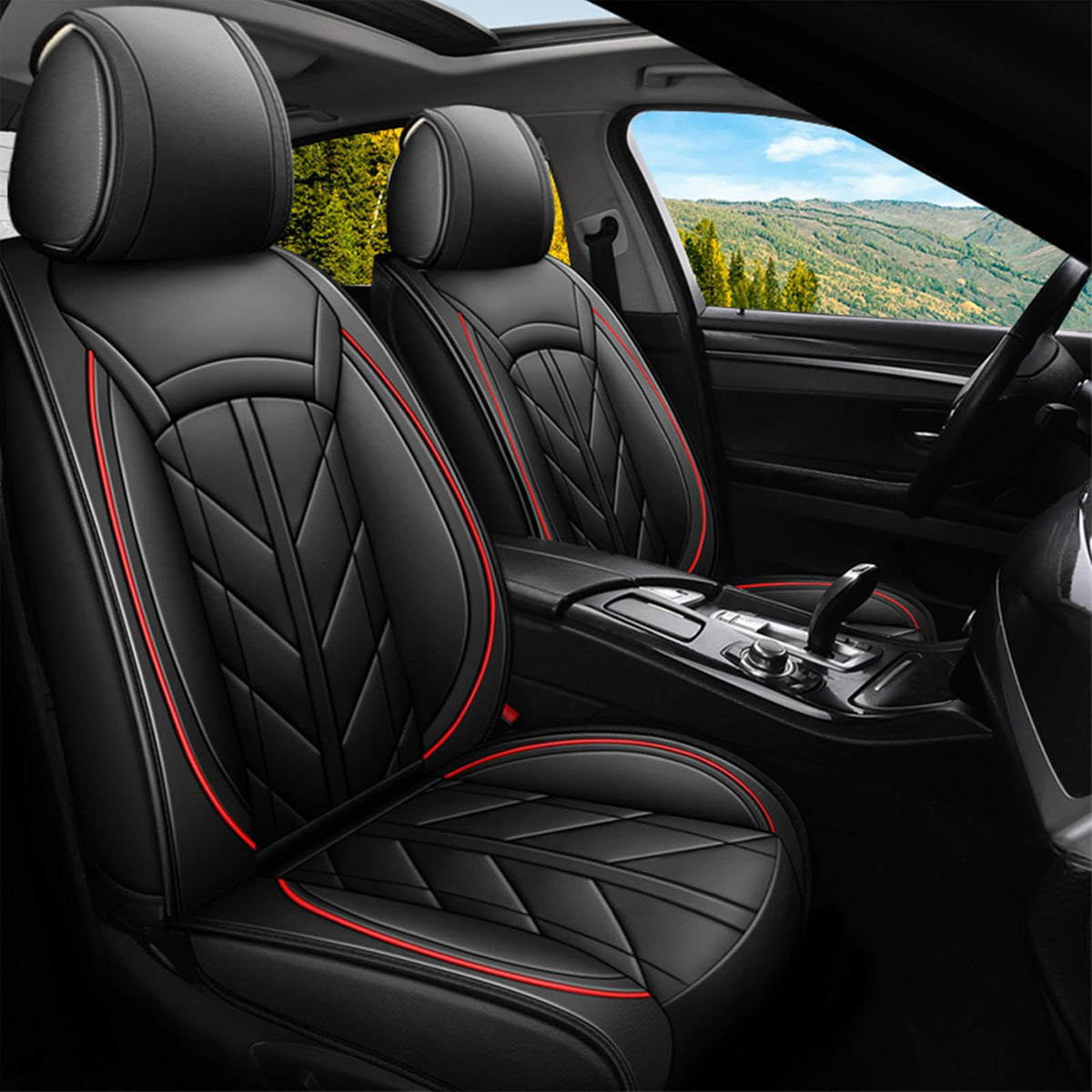 Waterproof Car Seat Covers Set of 5 H247394