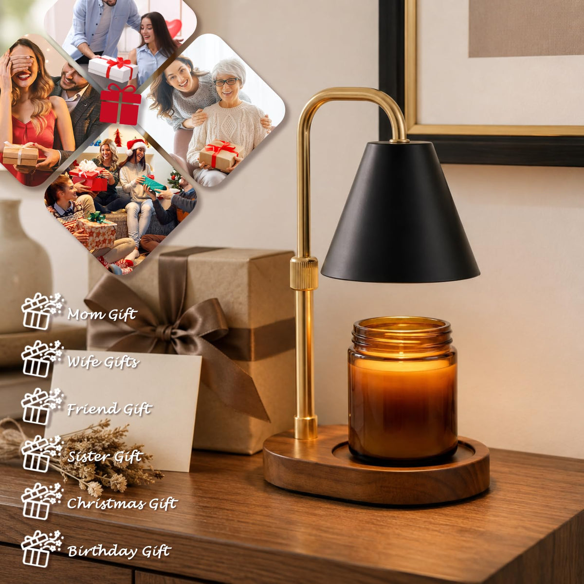 Candle Warmer Lamp Timer Height Adjustable G38127